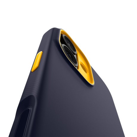Оригинальный чехол Spigen Nano Pop с MagSafe на iPhone 17 - navy blue