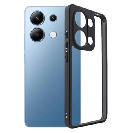Противоударный чехол EsCase для Xiaomi Redmi Note 13 Pro 4G / Poco M6 Pro 4G  - черный