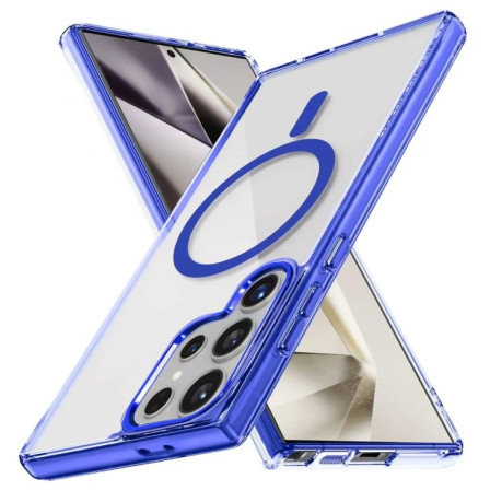 Протиударний чохол Magnetic Series TPU Hybrid Acrylic Magsafe для Samsung Galaxy A16 - синій