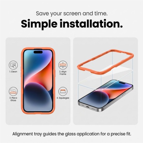 Комплект захисних скла Tech-Protect Easy Set+ 2-pack для iPhone 18 Pro Max