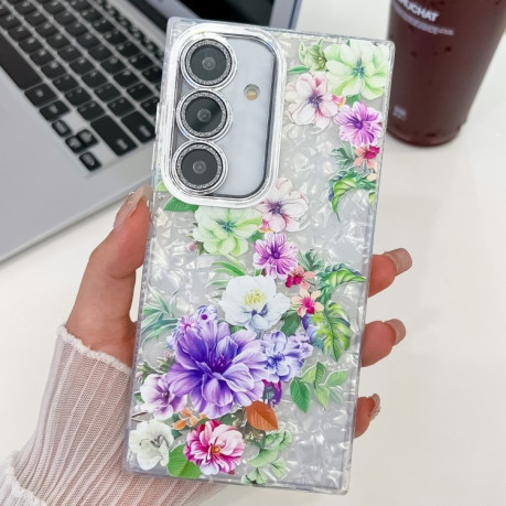 Противоударный чехол Flowers and Plants Series для Samsung Galaxy A36 - Colorful Peony