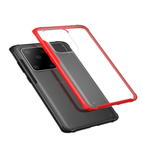 Ударозахисний чохол Four-corner на Samsung Galaxy S20 Ultra-червоний