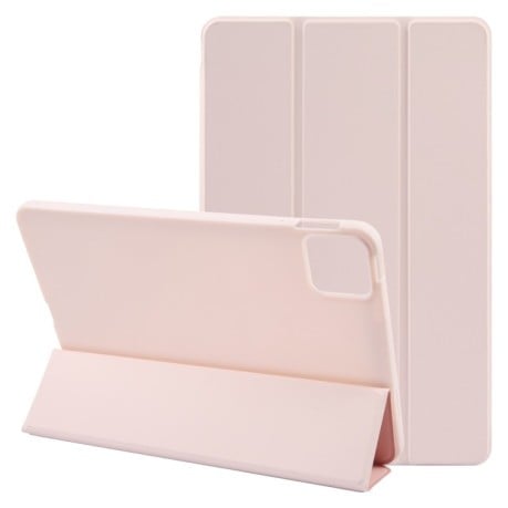 Чохол-книжка Three-fold Holder Flip на iPad Pro 13 2024 - рожевий