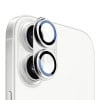 Защита камеры XDCASE Titanium Alloy Hollow Camera Lens на iPhone 17 - серебристый