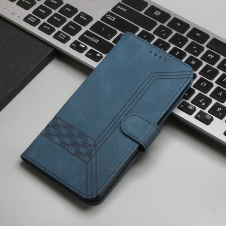 Чохол-книжка Cubic Skin Feel Flip Leather на Vivo Y53s 4G/Y51a/Y33 4G - синій