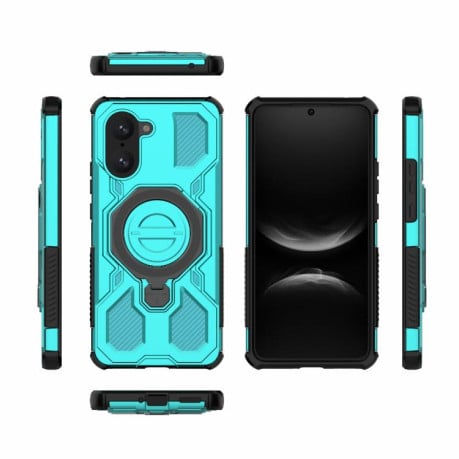 Противоударный чехол J-20 Solid Color MagSafe Magnetic на OnePlus Ace 5 Racing 5G / Nord CE5 - синий