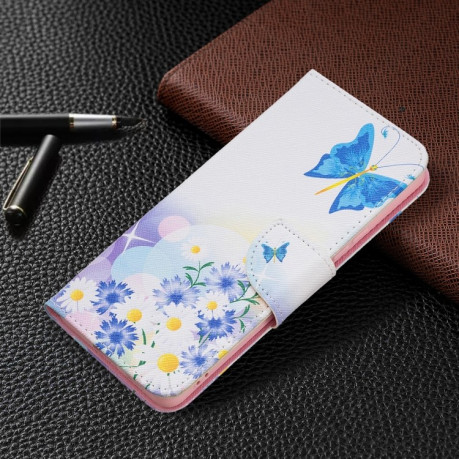 Чехол-книжка Colored Drawing Pattern для Samsung Galaxy A53 5G - Butterfly Love