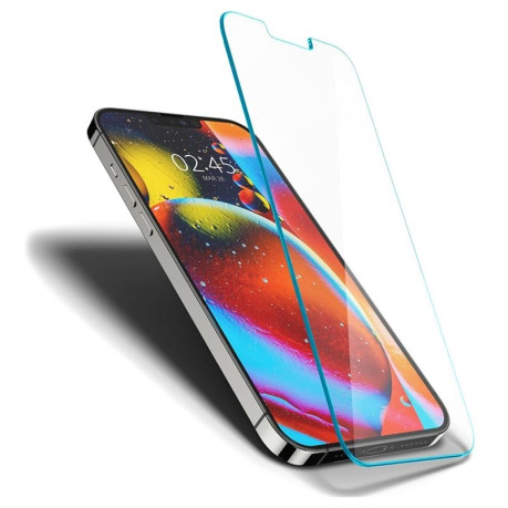 Защитное каленое стекло Spigen Glass.Tr Slim для iPhone 13 mini