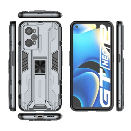 Противоударный чехол Supersonic для Realme GT NEO 3T/GT 2/ GT Neo 2 - серый