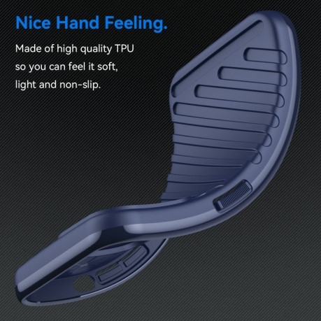 Противоударный чехол Thunderbolt на Samsung Galaxy A14 5G - синий