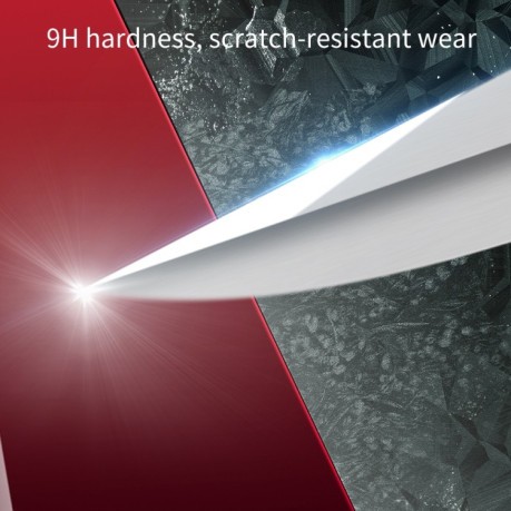 Протиударний чохол Gradient Color Glass для Xiaomi 13 Pro - червоний