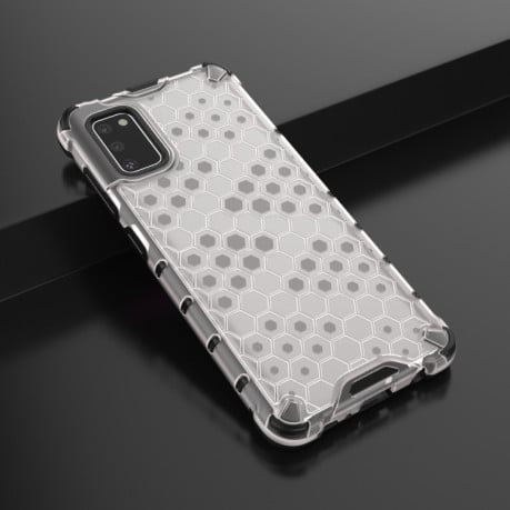Протиударний чохол Honeycomb на Samsung Galaxy A41 - білий