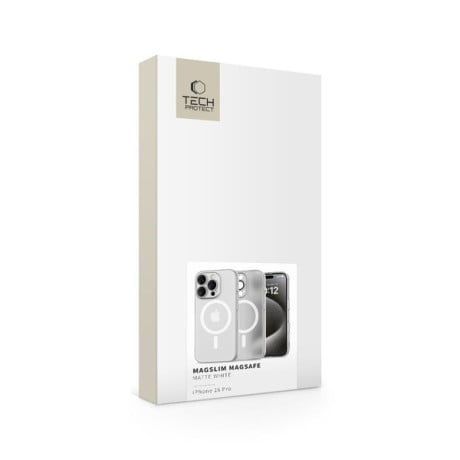 Чохол Tech-Protect MagSlim MagSafe для iPhone 16 Pro - White