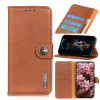 Чохол-книжка KHAZNEH Cowhide Texture Samsung Galaxy M51 - коричневий