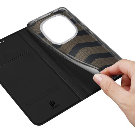 Чохол-книжка DUX DUCIS Skin Pro Series на Xiaomi Redmi Note 14 Pro 4G - чорний