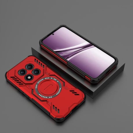 Противоударный чехол Butterfly Armor с на Xiaomi Redmi Note 15 4G / 5G /Poco M8 164mm — красный
