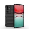 Силиконовый чехол Magic Flannel для Samsung Galaxy S26 5G — чёрный