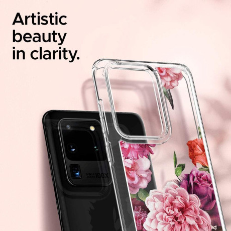 Оригінальний чохол Spigen Ciel на Samsung Galaxy S20 Ultra Rose Floral