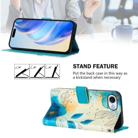 Чохол-книжка Colored Drawing Pattern для iPhone 16e - кольоровий