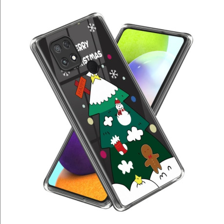 Противоударный чехол Christmas Patterned для Xiaomi Poco C40/Redmi 10c - Christmas Tree