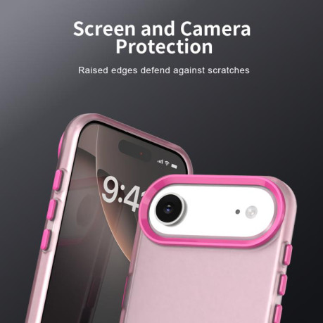 Противоударный чехол Candy Series для iPhone Air - красный