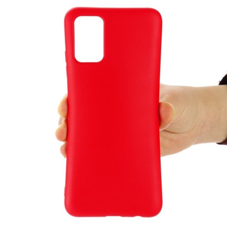 Силіконовий чохол Solid Color Liquid Silicone на Xiaomi Redmi 10 - червоний
