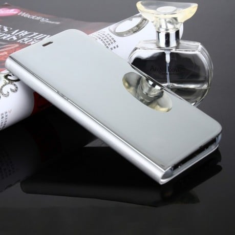 Чохол-книга Samsung Galaxy S8/G950 Electroplating Mirror-сріблястий