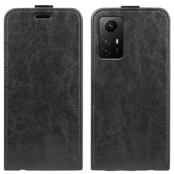 Флип-чехол R64 Texture Single на Redmi Note 12S - черный