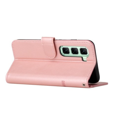 Чохол-книжка Stitching Calf Texture для Infinix Hot 50 Pro+ 4G - рожевий