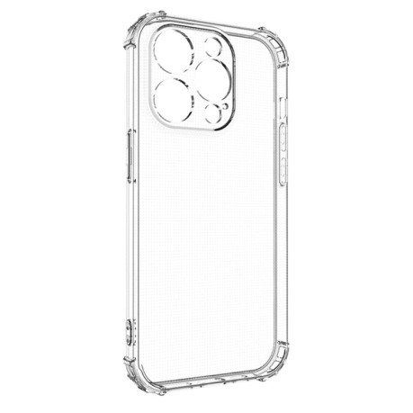 Противоударный чехол EsCase для iPhone 14 Pro - прозрачный