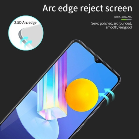 Защитное стекло PINWUYO 9H 3D Full Screen на Vivo Y72 5G - черное