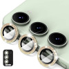 Захисне скло ENKAY Aluminium для Samsung Galaxy S24 5G - жовте