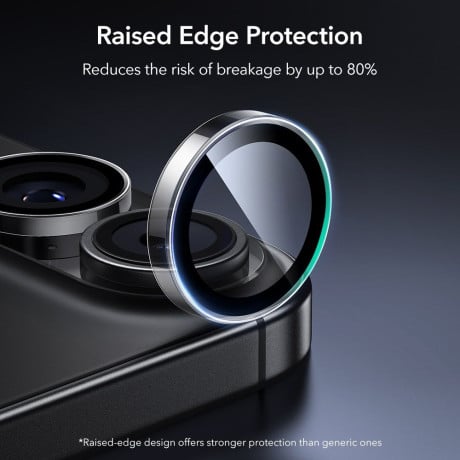 Захисне скло на камеру ESR Armorite Camera на iPhone 16 / 16 Plus / 17 - Transparent