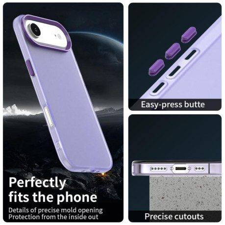Противоударный чехол Candy Series для iPhone Air - фиолетовый