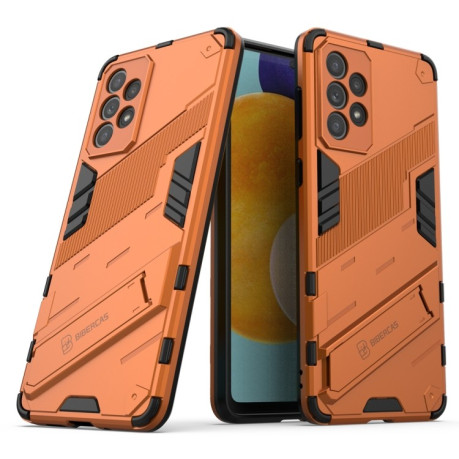 Противоударный чехол Punk Armor для Samsung Galaxy A73 5G Punk Armor 2 in 1 - оранжевый