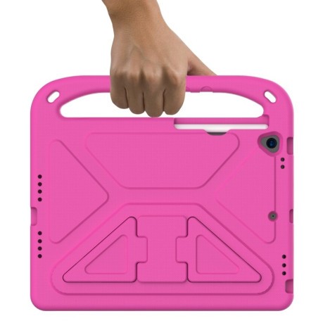 Противоударный чехол EVA для iPad 10.2 2021/2020/2019 - пурпурно-красный
