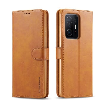 Чохол книжка LC.IMEEKE Calf Texture Xiaomi Mi 11T / 11T Pro - жовтий