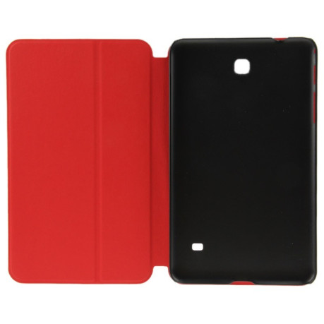 Шкіряний Чохол Frosted Texture Red для Samsung Galaxy Tab 4 8.0