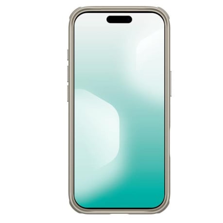 Чехол NILLKIN Frosted Shield Pro гибрид с матовым покрытием на iPhone 17 Pro Max - золотой