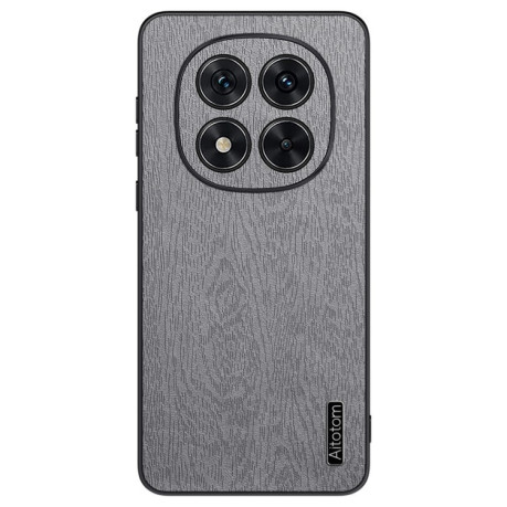 Чохол Tree Bark Leather Shockproof для Xiaomi Redmi Note 14 Pro 5G/Poco X7 - сірий