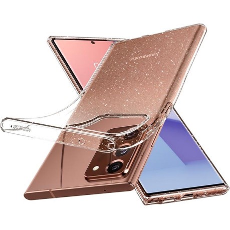 Оригинальный чехол Spigen Liquid Crystal для Samsung Galaxy Note 20 Ultra Glitter Crystal