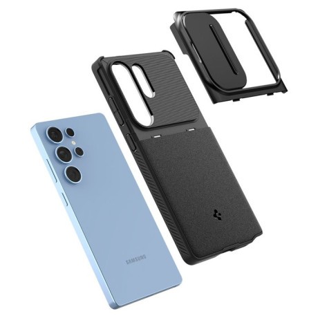 Оригинальный чехол Spigen OPTIK ARMOR для Samsung Galaxy S25 Ultra - BLACK