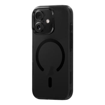 Противоударный чехол Benks Frosted MagSafe Magnetic для iPhone 17 — чёрный