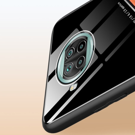 Противоударный чехол Organic Glass для Xiaomi Mi 10T Lite - оранжевый
