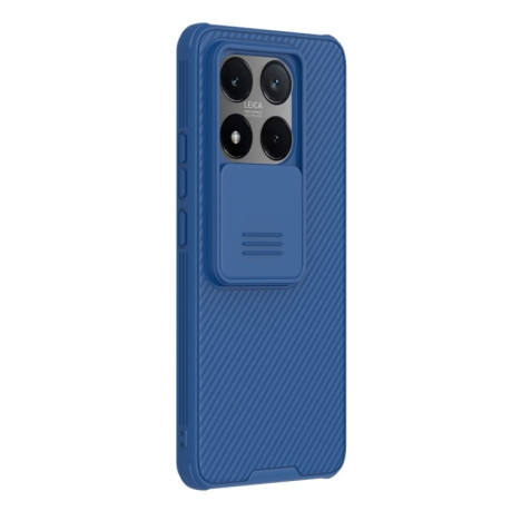 Ударозащитный чехол NILLKIN CamShield Pro на Xiaomi 14T Pro - синий