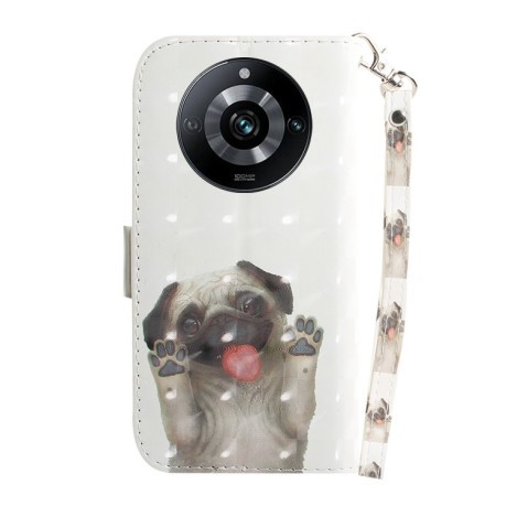 Чохол-книжка 3D Colored Horizontal для Realme 11 Pro 5G/11 Pro+ 5G - Pug
