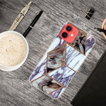 Противоударный чехол Marble Pattern B Series для iPhone 13 mini - GK-A13