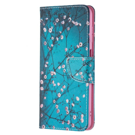 Чехол-книжка Colored Drawing Series на Samsung Galaxy A04s/A13 5G - Plum Blossom