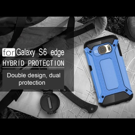 Протиударний Чохол Rugged Armor Blue для Samsung Galaxy S6 Edge / G925
