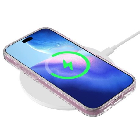 Чохол Clear Case з MagSafe гібрид на iPhone 17 Pro - прозорий